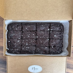 Dark Chocolate Sea Salt Brownies